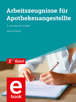 cover image of Arbeitszeugnisse für Apothekenangestellte